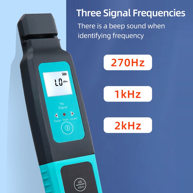 Optical Fiber Signal Identification Device with 10mw Red Light Source
