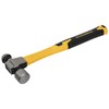 Roughneck Ball Pein Hammer Fibreglass Shaft 454g (16oz) Black and