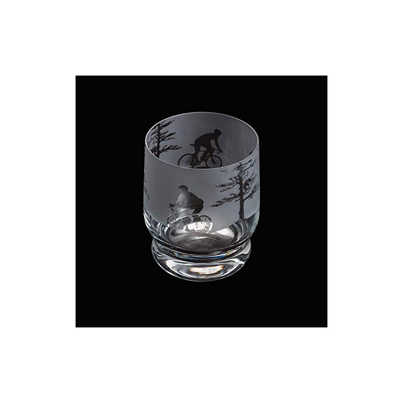 Dartington Crystal Aspect Tumbler Cycling, 1 Count (Pack of 1),