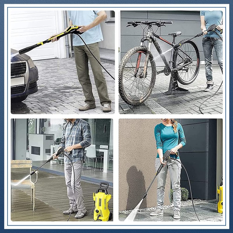 ZADAFINA KARCHER Adapter for Kärcher Ends Quick Connect Bulkhead Fitting