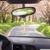 Bling Car Rear View Mirror Accessories Hanging Pendant,Cross Crystal Rhinestone