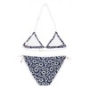 La-V Girls' Triangle Bikini Two Piece, Flowered