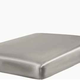 Fitted Sheet, One-touch Sheet, Mattress Cover, Cool in Summer, Bed Sheet, Anti-slip, Bed Comfortable Sheet, Cotton, Full Surrounding, Bed Mattress, Mattress, Gray, Semi-Double, 47.2 x 78.7 inches (120