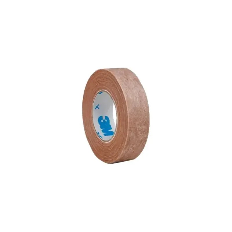 Cinta Micropore Piel 3m 1/2pul - 1.25cm Caja C/24 Rollo