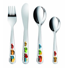 Tescoma Bambini Little Cars 4-Piece Table Cutlery