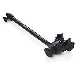 Gator Frameworks Adjustable Clamp-On Angled Mini Interlocking Design 16 Inch Boom Arm (GFW-MIC-CLMPBM16)