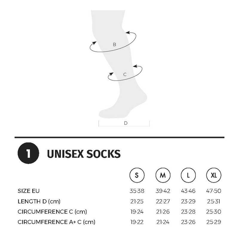 LURBEL Cosmos Cycling Socks - red, size: s