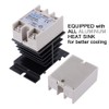 SSR-80DA Solid State Relay DC to AC (Input 3-32V DC