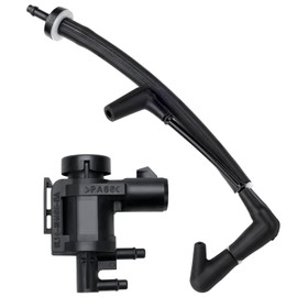 FL3Z-3A788-B Check Valve Vacuum Hose and 7L1Z-9H465-B 4X4 Vacuum Solenoid Valve for Ford F150 2015-2020,Ford Expedition2018+,Lincoln Navigator2018+