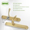Amig - Set of Two Crank Handles Oval Steel Plate