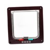 ORFOFE Magnetic Lockable Pet Door Flap for Cats Dogs s