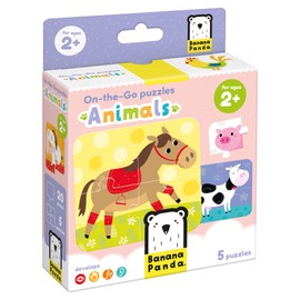 On-The-Go Puzzles Animals 2+ Toddler Puzzle