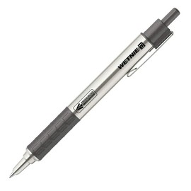 Zebra P-BA100-GBK Permanent Ball Point Wetney 0.7mm Gun Metallic Axis Black Ink