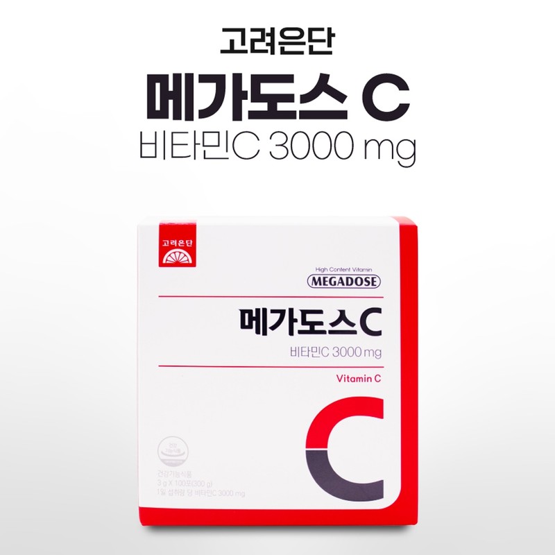 Megadose Vitamin C Megadose 3000 Goryeo Eundan / 메가도스비타민C 메가도스3000