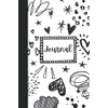 Maximalist Scribbles Notebook Journal Diary Planner Scrapbook Black and White