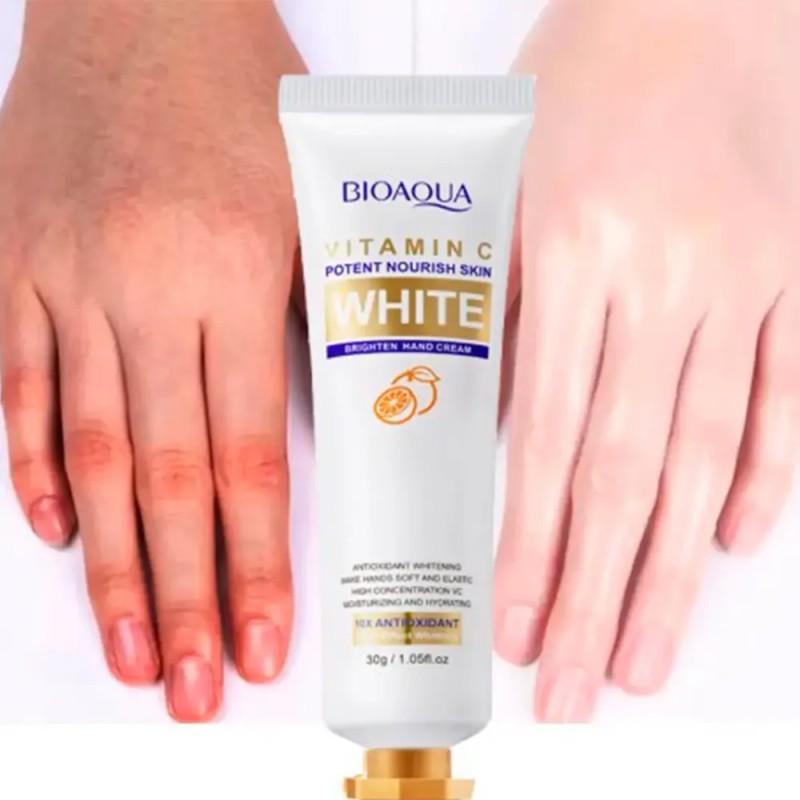 A La Crema De Manos Con Vitamina C Z Bioaqua