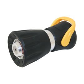 Carrand 90051 Heavy Duty Fire Hose Nozzle with On/Off Switch (Colors May Vary) , Black