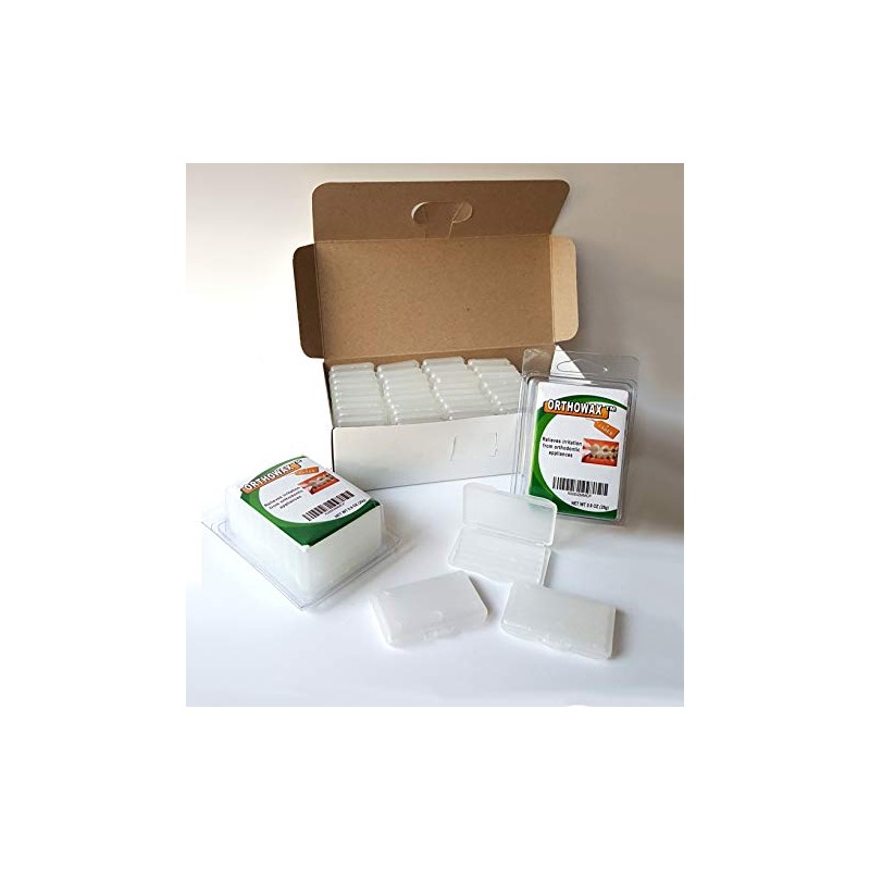 Genuine Orthowax - Dental Orthodontic Waxes (Pack of 100) Stick