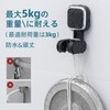 TAILI Shower Hook, Strong Vacuum Suction Cup Angle Adjustable Shower