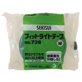 Sekisui Chemical No. 738 Fit Light Tape, Green