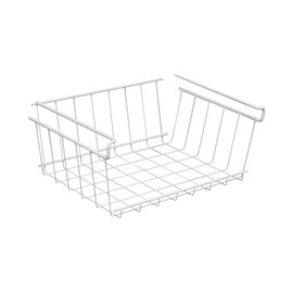 ClosetMaid 3998 Under Shelf Storage Bin, White, 13.4 in.