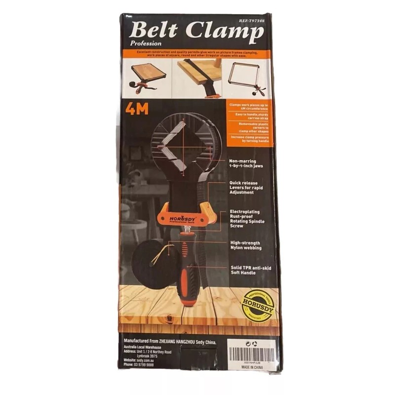 Horusdy Belt Clamp For Irregular Surfaces, 4M - Brand New