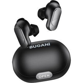 BUGANI Wireless Earbuds, In Ear Headphones, Earbuds Wireless Noise Cancelling, Bluetooth Earphones 5.3, Bluetooth Headphones, 24h Playtime, IPX6 Waterproof, Fast Charge, Running Sports Work (Black)