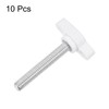 QUARKZMAN Pack of 10 T-wing Knobs Thumb Screws M6 x