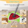 2 Pack Reusable Microfiber Mop Pads Compatible with O-Cedar EasyWring