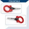 Hihaha Tow Hook/Universal Car Front Bumper Towing Hook/Durable Metal Rotary