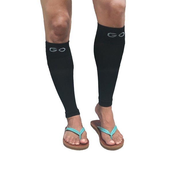 GO Compression Calf Compression Sleeves Medical Grade 20-30 mmHG Eco-friendly