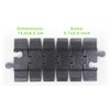 TracksCreations Flexible Rail for Duplo Compatible Train
