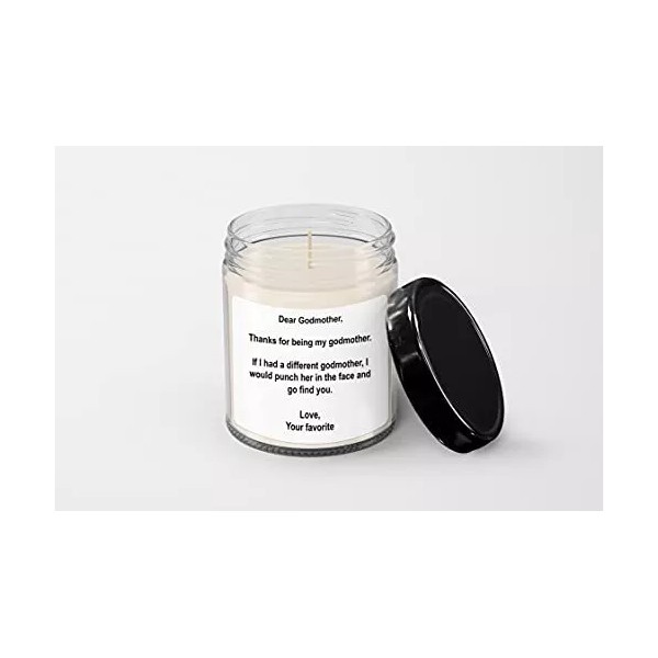 SpreadPassion Dear Godmother 1 Candle - Soy Wax Candle -