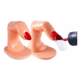 Yuki 50 Pzs Dedos Para Uñas Practica Diseños Muestrario Sin Uñas