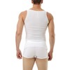 Underworks Mens Gynecomastia Chest Binder Vest X-Large White