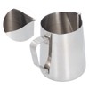 304 Stainless Steel Frothing Cup with Inner Scale Pointed Mouth