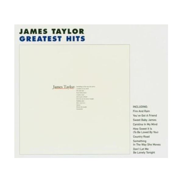 Greatest Hits by James Taylor [CD]