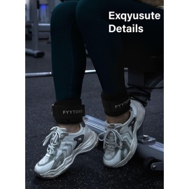 Ankle Strap(Single) for Cable Machine, Ankle Cuff for Kickbacks, Leg Extensions, Lower Body Exercises, Glute Workouts, Booty Hip Abductors Exercise, for Home & Gym