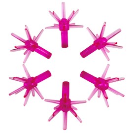 National Artcraft® Pink Sputnik Ceramic Christmas Tree Lights - 25/Pack
