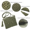 oukesin Small Cotton Shoulder Bag for Women Macrame Handmade with