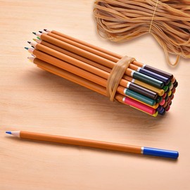 CHAVA High Elastic Large Rubber Bands, 50Pcs Powerful Trash Can Belts Rubber Bands for Office Supplies, School, Trash Can, 32 cm / 12.59 Inch