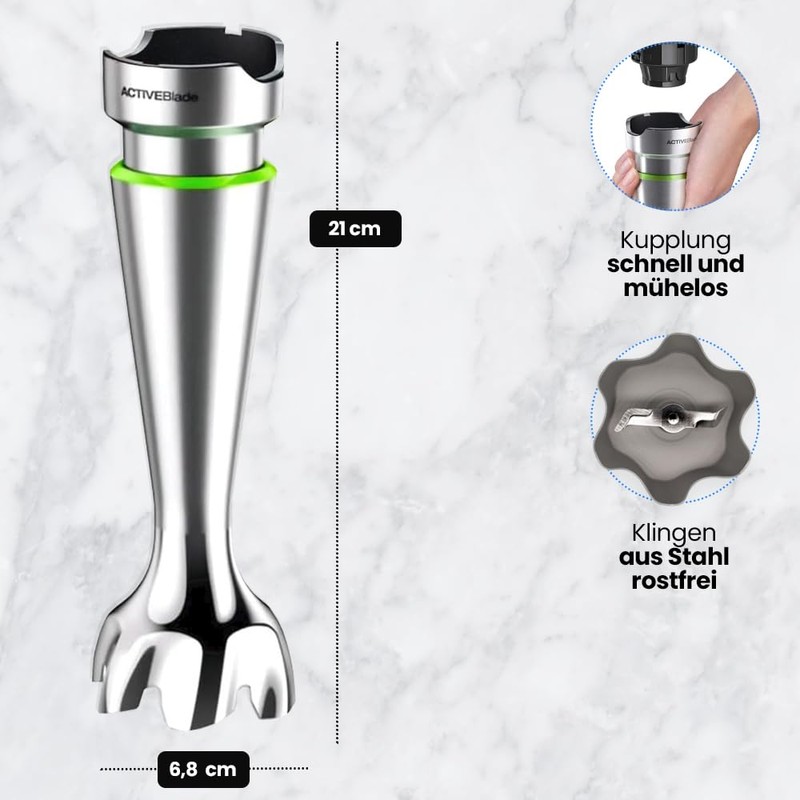 Anakel Home 7322115504 Replacement Hand Blender Compatible with Braun 4200