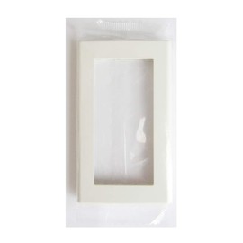 Panasonic Cosmo Series Wide 21 Switch Plate for Single Use White WT8101W