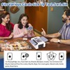 Rechargeable Automatic Card Shuffler for 2 Decks, 2000mAh Built in