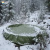 GUARD SHIELD Round Tarp 8 Feet Waterproof Heavy Duty Circle