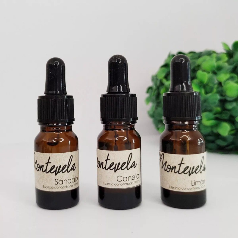 Montevela Esencias Para Difusor Paquete 3 Aceites Esenciales Cosmetico