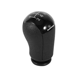 Pomo de Cambio MT de 5 Velocidades, Pomo Palanca de Cambios para Ford Focus Mondeo MK3 S-MAX Galaxy Mustang Transit(Negro)