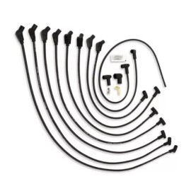 Taylor Cable 76046 Spark Plug Wire Set 8mm Spiro Pro Black for Chevy Truck LS