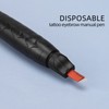 10pcs 12F Microblading Pen Home Salon Ergonomic Disposable Manual Eyebrow