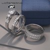 TWO RINGS Wedding Ring Sets His And Hers Promise Ring
